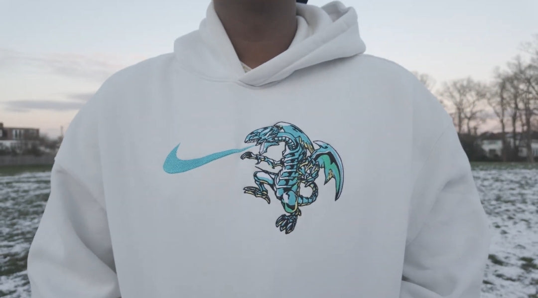 Blue Eyes White Dragon Hoodie