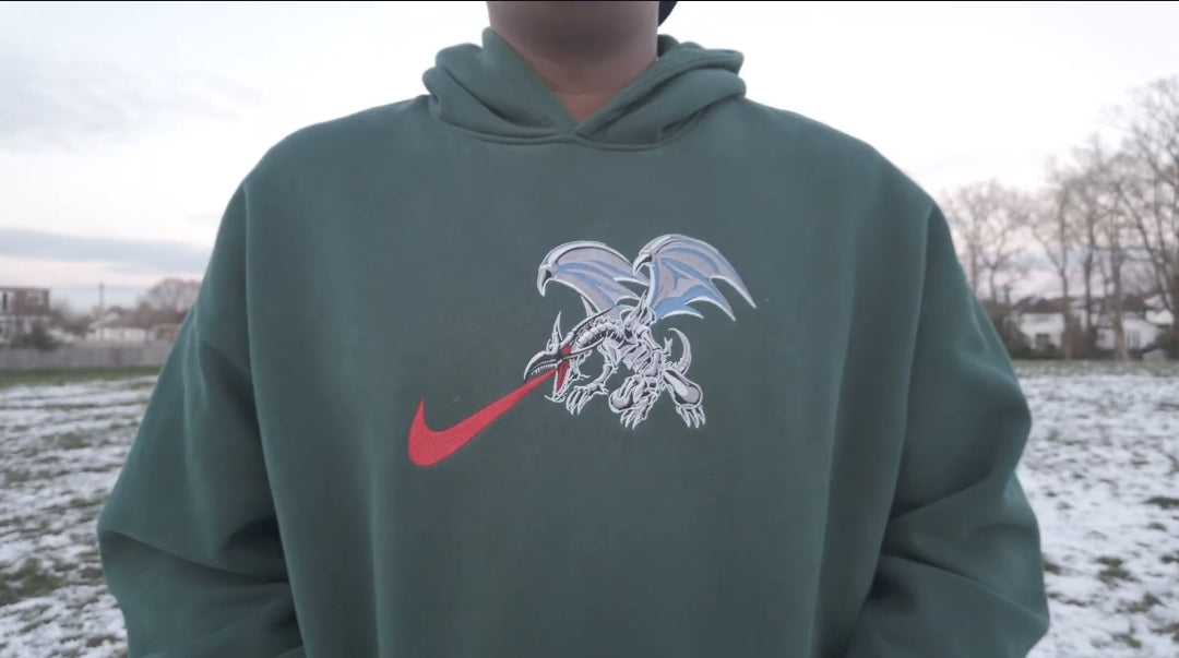 Red Eyes Black Dragon Hoodie